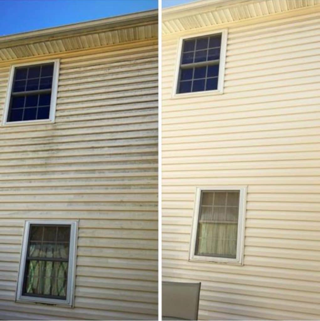 Power Washing Siding